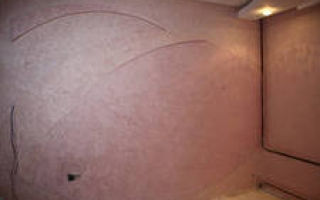 Декоративное покрытие поверхности стены