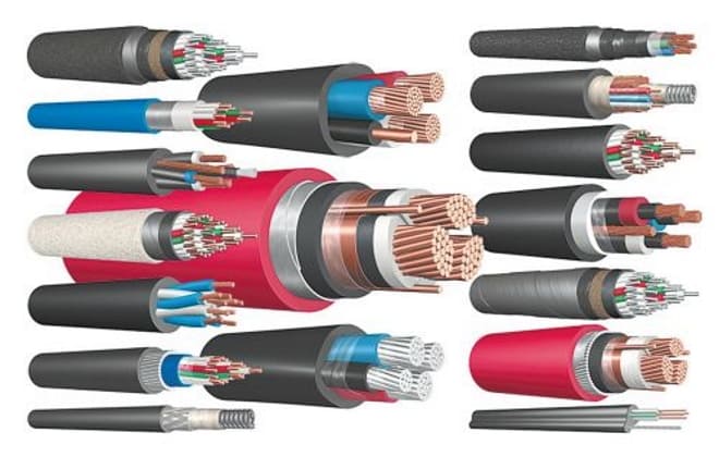 Как выглядят силовые кабели